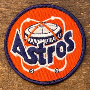 Patch de lembrança vintage do Houston Astros/Astrodome, Texas