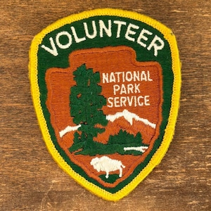 Volunteer National Park Service Vintage Used Patch