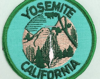 Yosemite California Vintage Souvenir Travel Patch