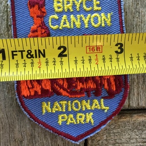 Bryce Canyon National Park Vintage Souvenir Travel Patch from Voyager image 3