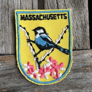 Massachusetts Vintage Souvenir Patch von Voyager