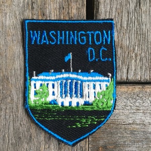 Washington D.C. Vintage Souvenir Travel Patch from Voyager