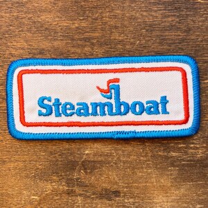 Steamboat Colorado Vintage Ski Aufnäher