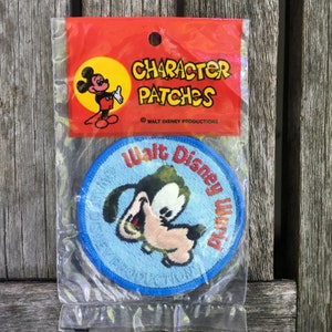 Walt Disney World Goofy Vintage Souvenir Resetygmärke