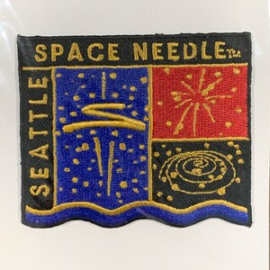 Space Needle, Seattle, Washington Vintage Souvenir Travel Patch from Focus on Souvenirs