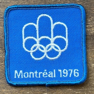 Épinglette des Jeux olympiques de Montréal de 1976 vintage