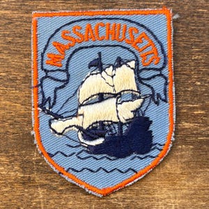 Massachusetts Vintage Souvenir Patch von Voyager