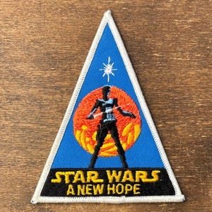 Parche vintage de Star Wars: Una Nueva Esperanza