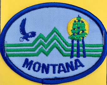 Montana Vintage Souvenir Travel Patch from IAAC