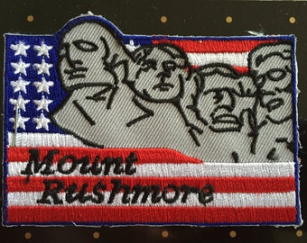 Mount Rushmore Vintage Souvenir Travel Patch by Pinnacle Designs