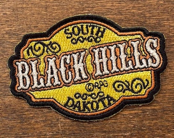 Black Hills, South Dakota Souvenir Travel Patch from Rushmore Photo & Gifts
