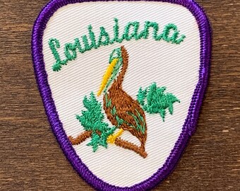 Louisiana Vintage Souvenir Aufnäher - DER LETZTE!