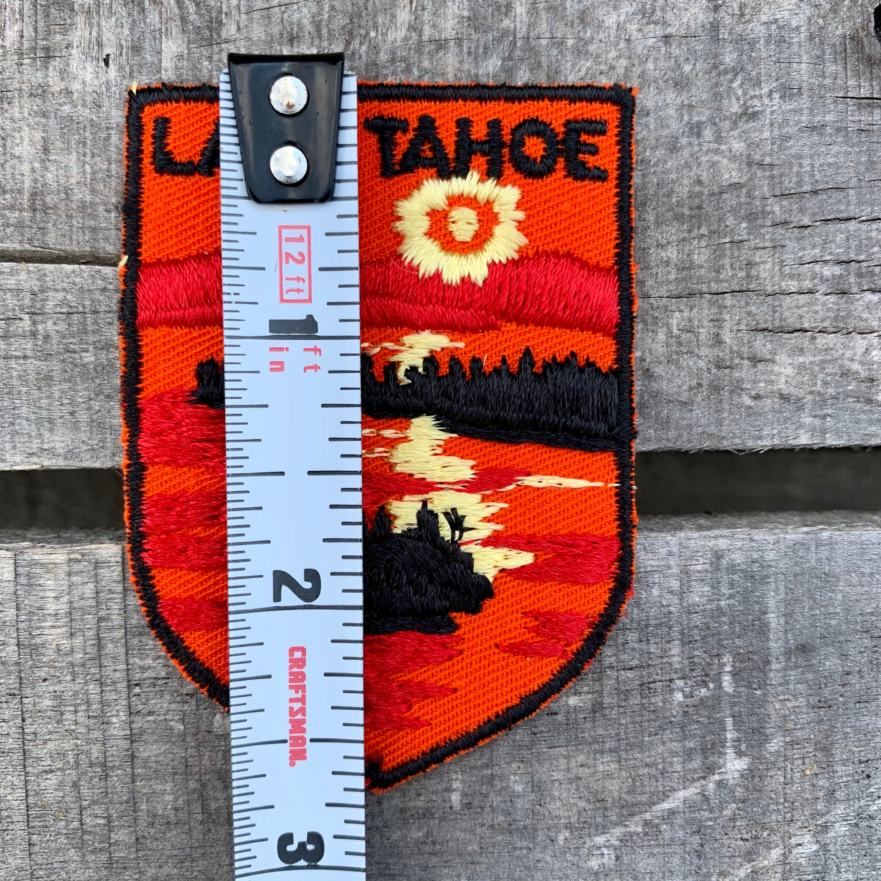 Lake Tahoe Vintage Travel Souvenir Patch by Voyager - Etsy Lake Tahoe Vintage Travel Souvenir Patch by Voyager - Etsy
