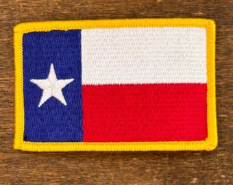 Texas Flag Vintage Souvenir Travel Patch from AstroCard Co., Inc