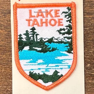 Lake Tahoe Vintage Souvenir Patch von Reno Tahoe Specialty