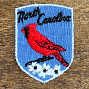 ノースカロライナ州ボイジャーのヴィンテージお土産旅行パッチ