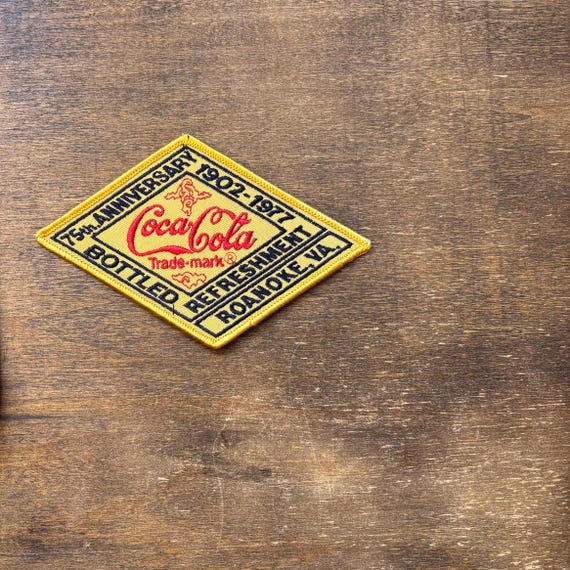 Coca Cola 75th Anniversary, Roanoke, Virginia Bottling Vintage