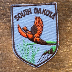 South Dakota Vintage Souvenir Souvenir Patch von Voyager