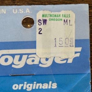 Columbia River Gorge Washington State Vintage Souvenir Travel Patch from Voyager image 12