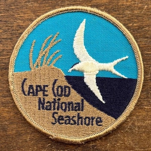 Écusson de voyage souvenir vintage Cape Cod National Seashore