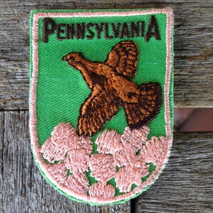 Pennsylvania Vintage Souvenir Reise Aufnäher von Voyager