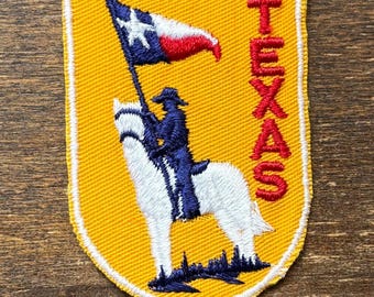Texas Travel Souvenir Patch from Voyager