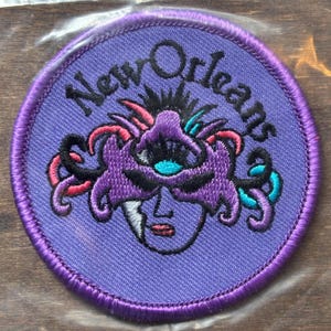 New Orleans Vintage Souvenir Travel Patch from Embroidered Emblems