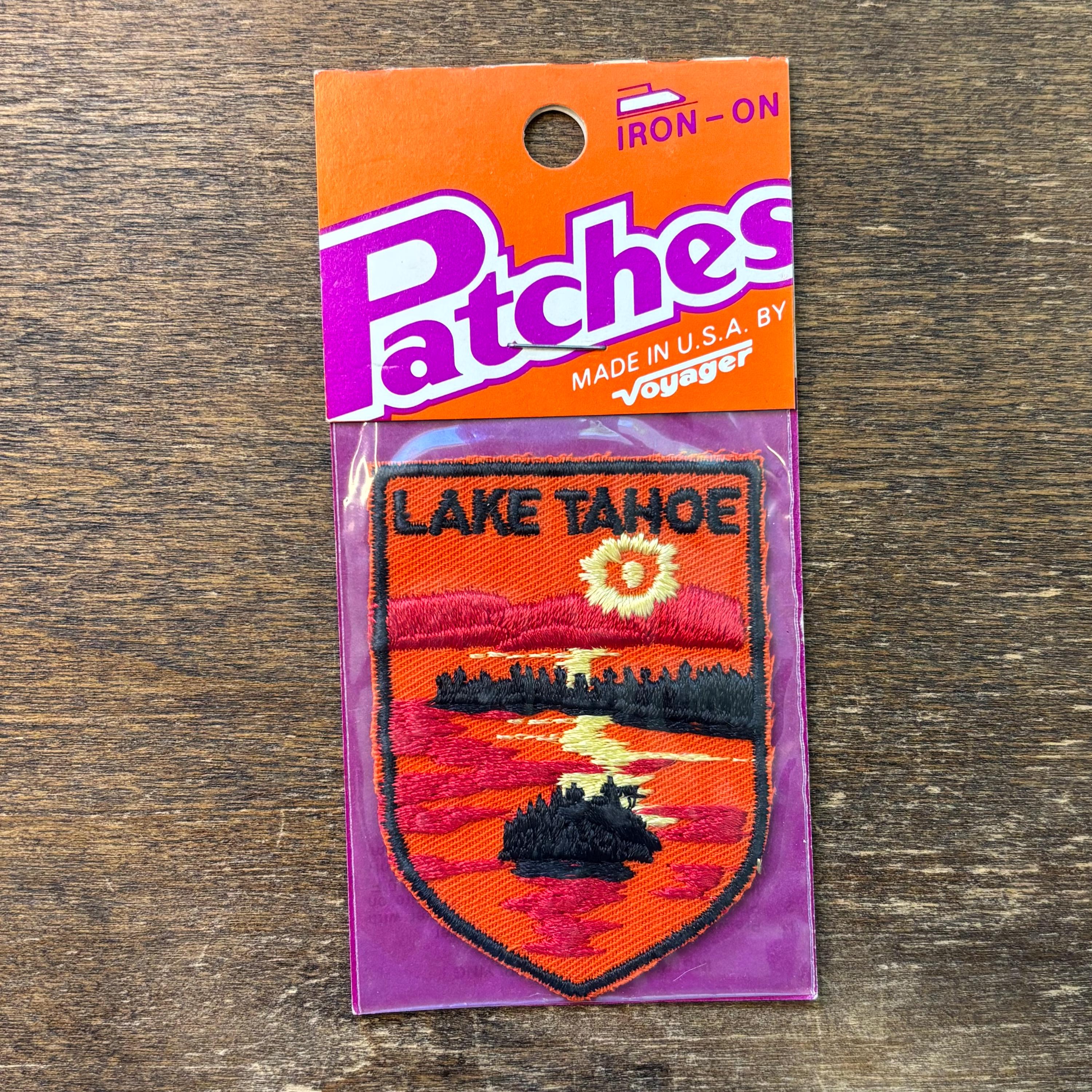Lake Tahoe Vintage Travel Souvenir Patch by Voyager - Etsy