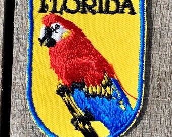 Florida Vintage Souvenir Travel Patch from Voyager