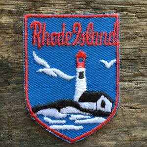 Rhode Island Vintage Souvenir Travel Patch from Voyager