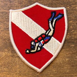 SCUBA Diving Diver Down Flag Patch