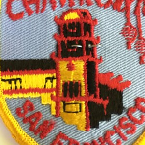 Parche De San Francisco - Puente Golden Gate De California, Insignia De California De 3-1/8" (termoadhesivo