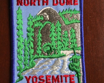 North Dome Yosemite National Park California Vintage Souvenir Travel Patch from Holm Patches