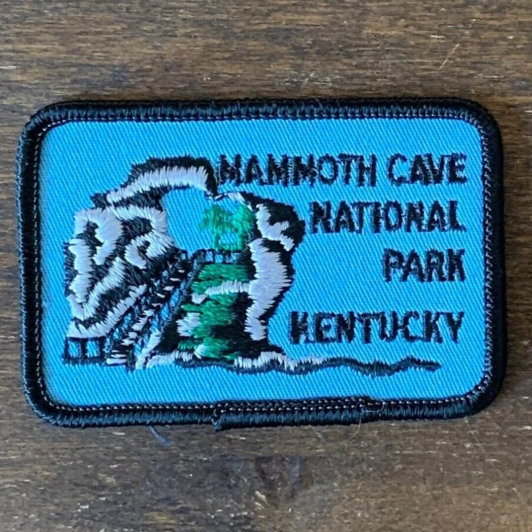 Mammoth Cave National Park Kentucky Vintage Souvenir Travel Patch - Etsy