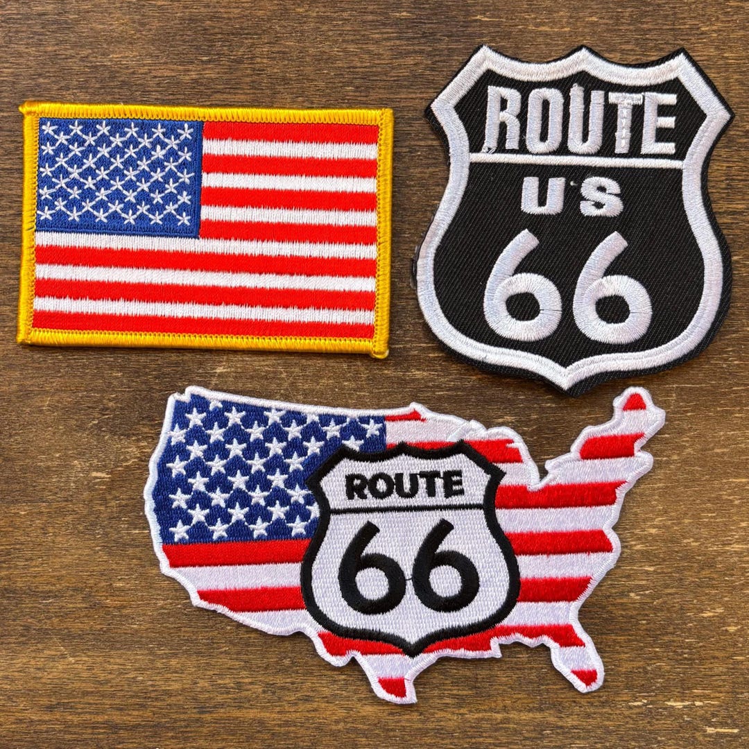 Order 66 Patch Batch of 3 Route 66 Patches - You Get All 3! - Etsy