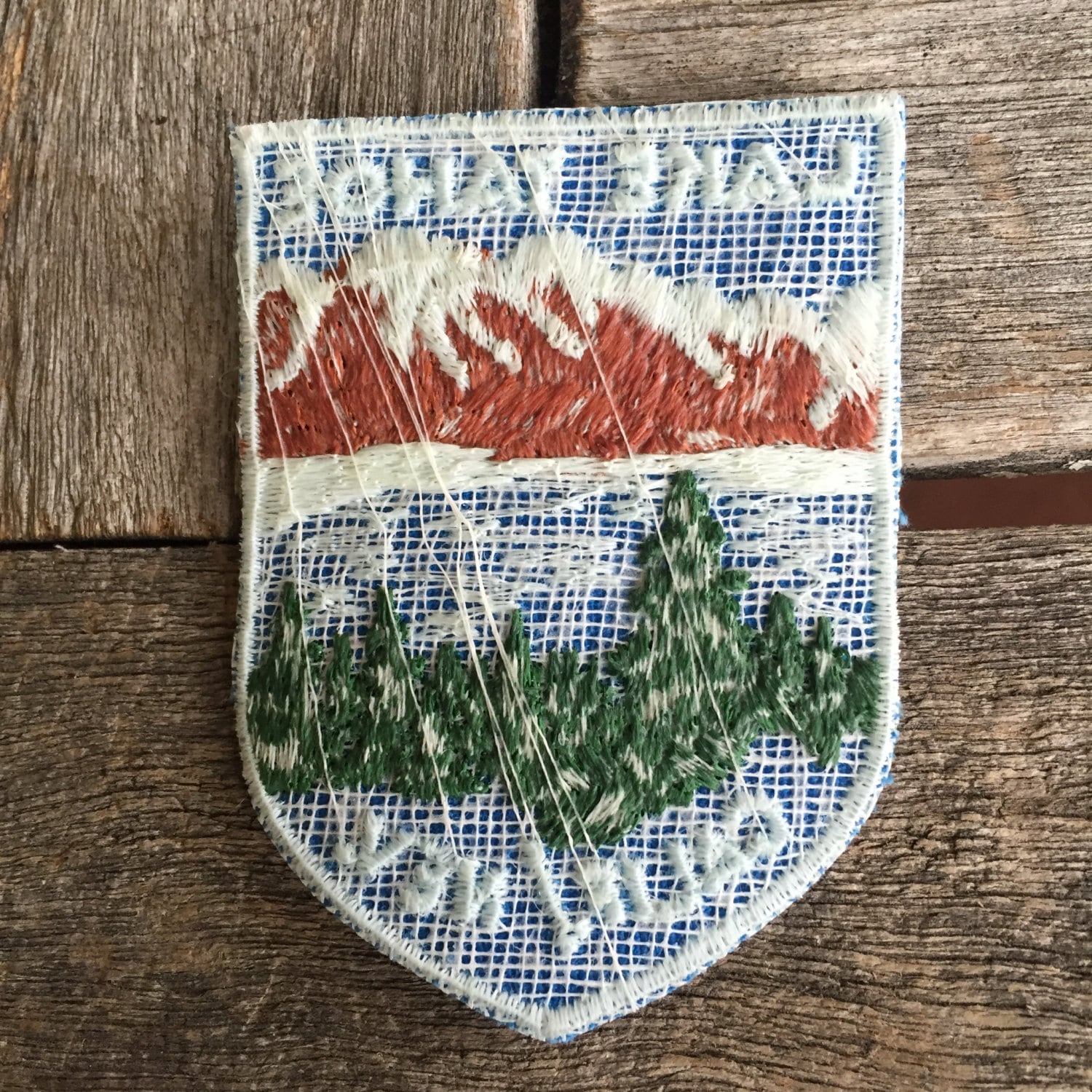 Lake Tahoe California/nevada Vintage Travel Souvenir Patch