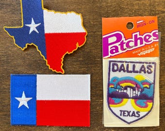 Batch of 3 Texas Patches - You get all three!