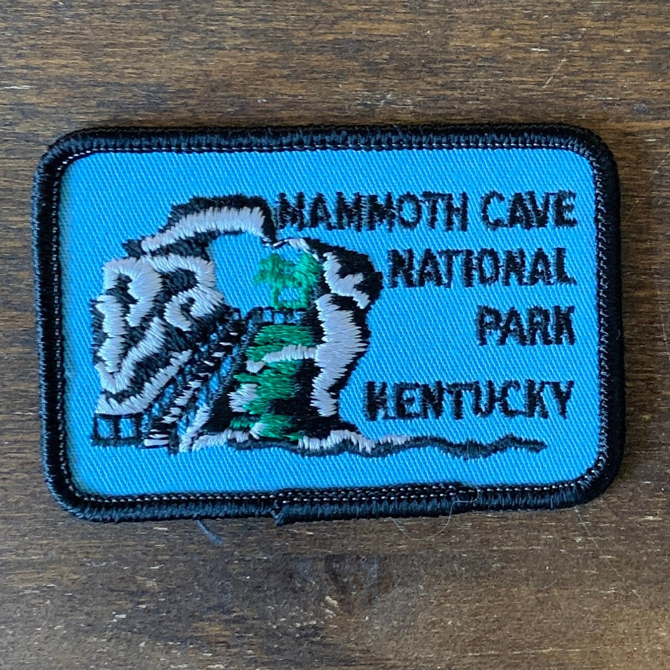 Mammoth Cave National Park Kentucky Vintage Souvenir Travel Patch
