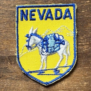Nevada Vintage Souvenir Souvenir Patch von Voyager