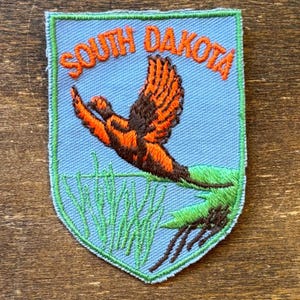 South Dakota Vintage Souvenir Souvenir Patch von Voyager