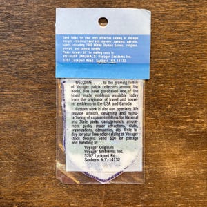 Columbia River Gorge Washington State Vintage Souvenir Travel Patch from Voyager image 13