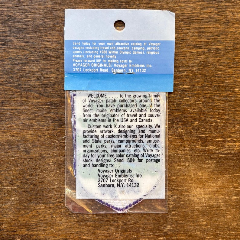 Columbia River Gorge Washington State Vintage Souvenir Travel Patch from Voyager image 13