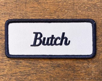 Butch namnlapp