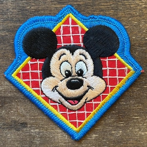 Écusson de voyage souvenir vintage Mickey Mouse