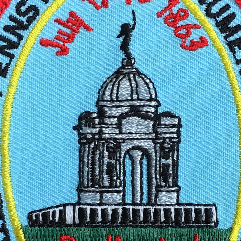 Pennsylvania Monument Gettysburg National Military Park Vintage Souvenir Travel Patch