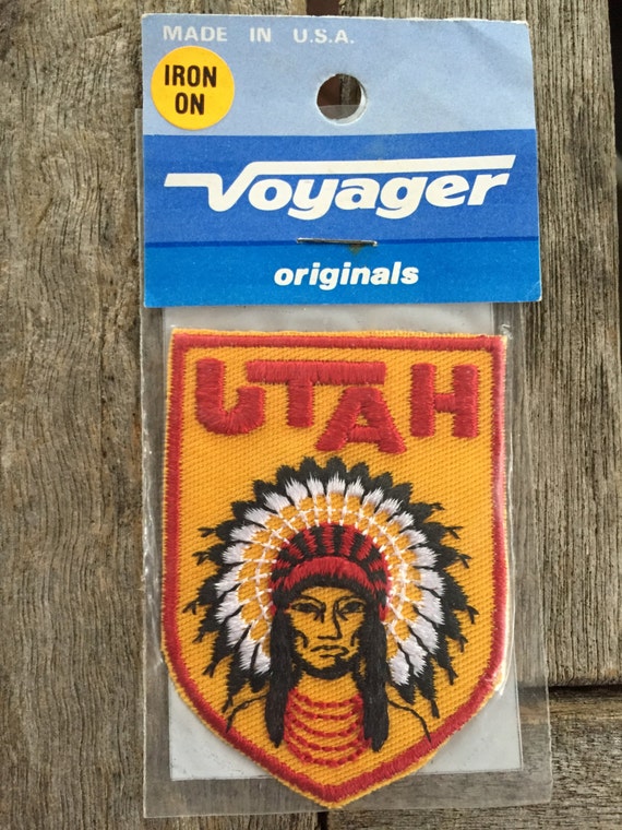 Utah Vintage Souvenir Travel Patch from Voyager -… - image 2