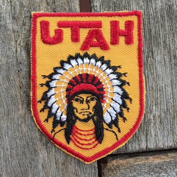 Utah Vintage Souvenir Travel Patch from Voyager -… - image 1