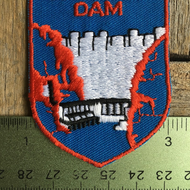 Hoover Dam Vintage Souvenir Travel Patch from Voyager image 4