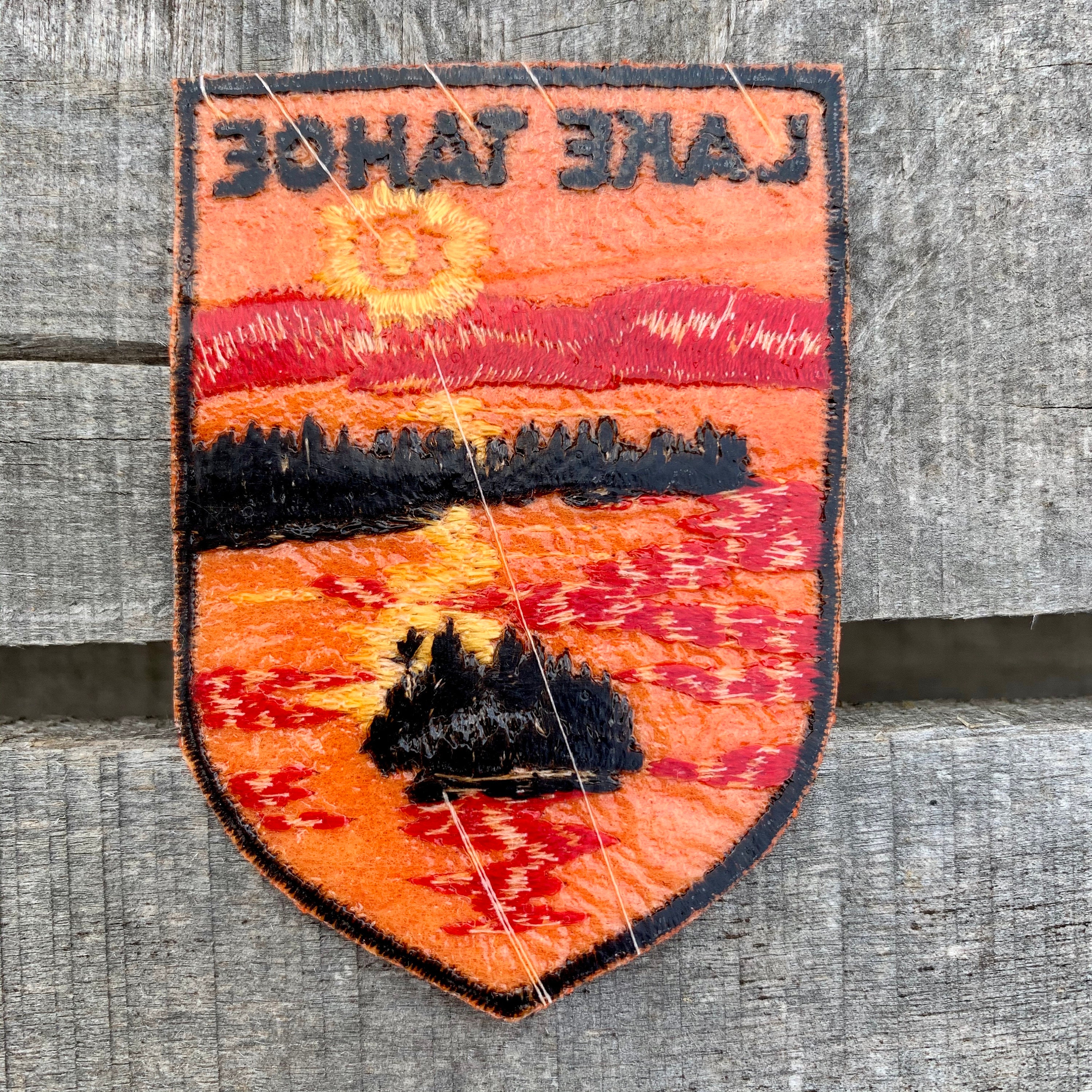 Lake Tahoe Vintage Travel Souvenir Patch by Voyager - Etsy Lake Tahoe Vintage Travel Souvenir Patch by Voyager - Etsy