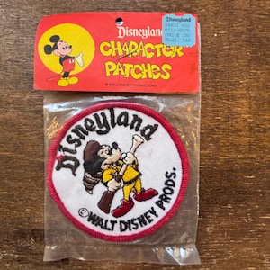 Disneyland Vintage Souvenir Travel Patch